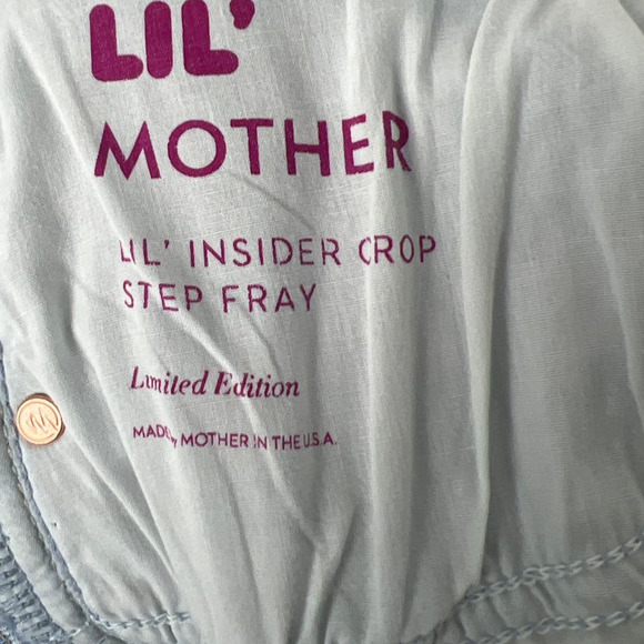 NWT MOTHER Light Blue Straight Leg Jeans - Picture 12 of 12